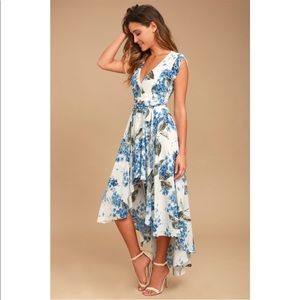 lulu’s french countryside high low dress💙